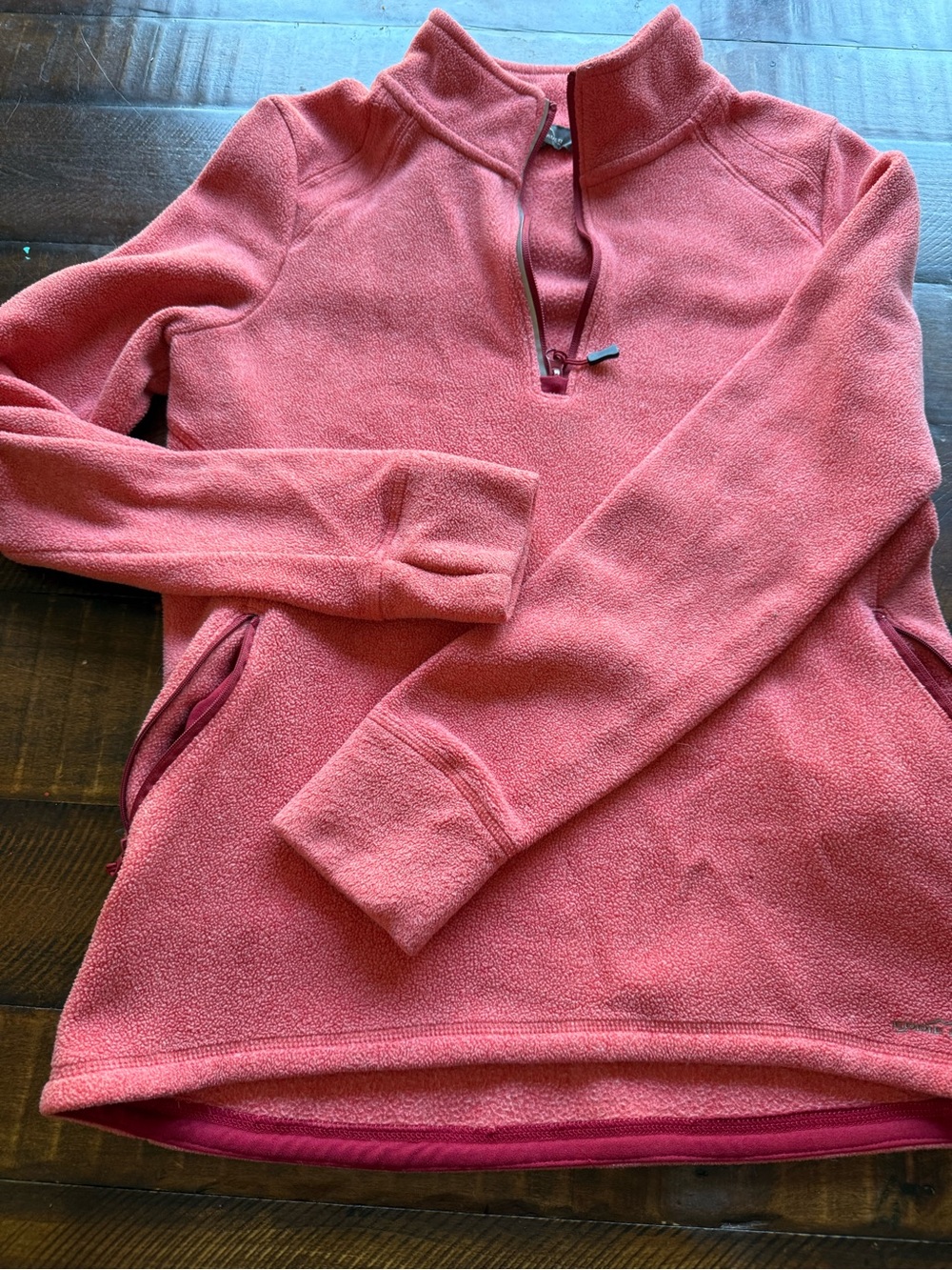 Eddie Bauer Women's Half-Zip Fleece Pullover - Rose